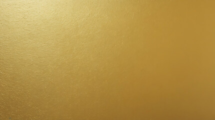 Fototapeta premium A close-up of a textured surface with a uniform golden color. The texture appears to be slightly rough, resembling a metallic or glittery finish.