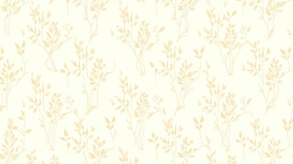 Rustic Tea Leaf Homesteading Pattern Design -  Bright & Bold