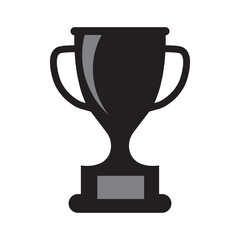 Trophy icon. Trophy cup, winner cup, victory cup icon. Reward symbol sign for web and mobile