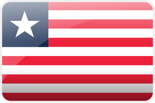 SK135_Liberia_Icon_Flag_170208Flag Icon of Liberia Country,National Vector Flag Iconic Symbol and Colors of Liberia flag.