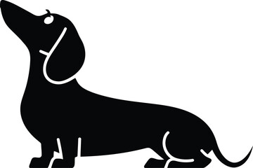 Dachshund dog Silhouette