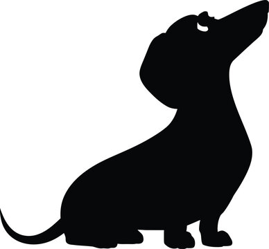 recommend clip art: Dachshund dog Silhouette
