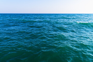 Obraz premium Blue sea water background texture