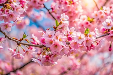 Fototapeta premium South Korea Cherry Blossoms Spring - Candid Sakura Photography
