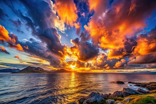 Sunset Norway