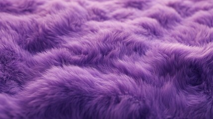Fototapeta premium Fluffy purple fabric with a velvety texture, perfect for cozy blankets or plush toys.