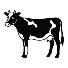elsie the cow vector illustration