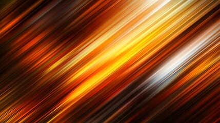 Obraz premium Abstract Background of Diagonal Lines in Shades of Orange White and Black Dynamic Pattern