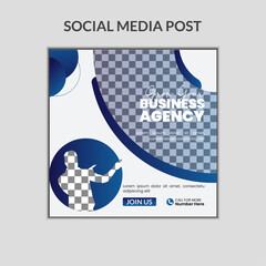 social media marketing post design template