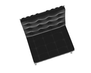 Modern Lounge Chair with Tufted Cushion