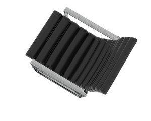 Modern Lounge Chair with Tufted Cushion