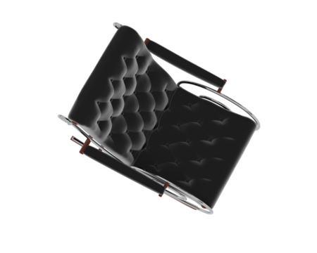 Lounge Chair  isolated on background. 3d rendering - illustration