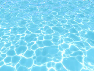 Obraz premium Transparent clear water surface texture with ripples