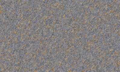Textured gray surface with orange speckles