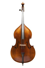Obraz premium Isolated Upright Bass
