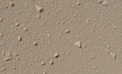 Textured surface with small stones