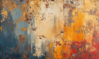 Vibrant abstract texture in warm colors