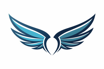 Fototapeta premium wings vector illustration 