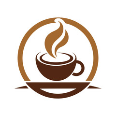 Minimal Coffee Shop Business Logo Design for Modern Cafes