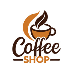 Minimal Coffee Shop Business Logo Design for Modern Cafes