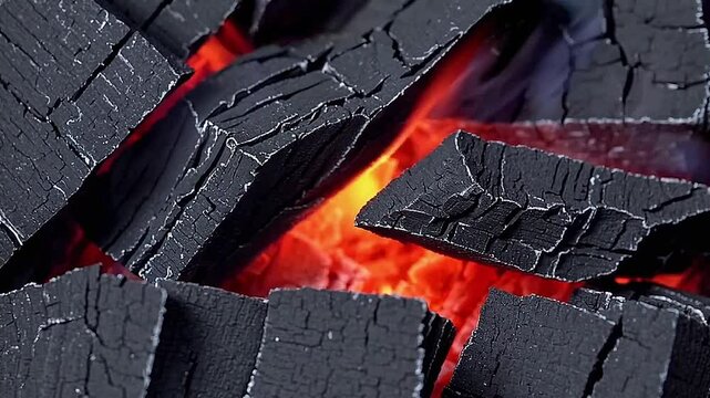 fire in the fireplace