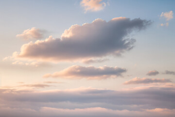 Obraz premium sky, cloud, clouds, blue