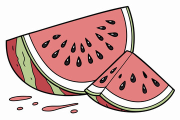 slice of watermelon