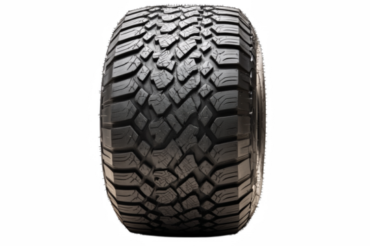 tire isolated on white background
