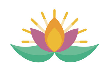 abstract flower icon