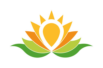 abstract flower icon