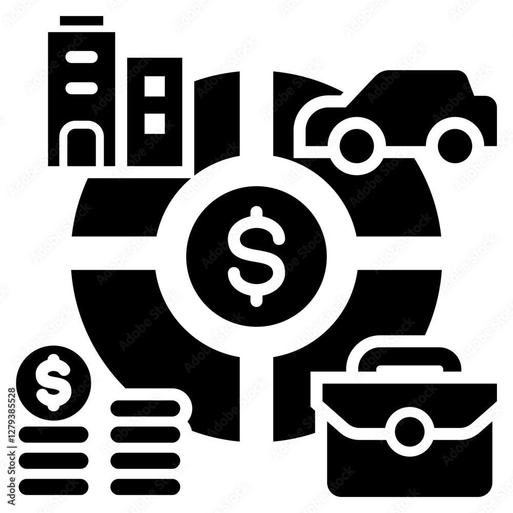 Poster Fixed Asset Icon