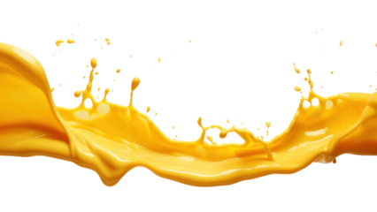 Melted cheese splash abstract beverage movement.