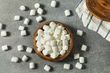 Soft Puffy White Mini Marshmallows