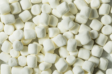 Soft Puffy White Mini Marshmallows