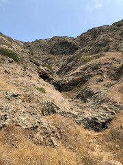 mountain landscape in the desert
