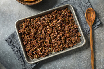 Homemade Healthy Chocolate Granola Breakfast Cereal