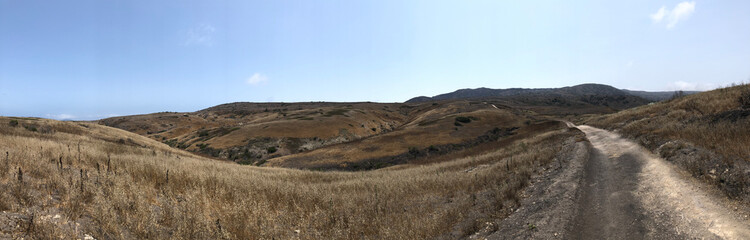 view of the mountains