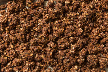 Homemade Healthy Chocolate Granola Breakfast Cereal