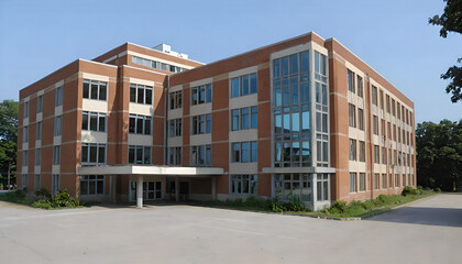 Fototapeta premium Hospital Building