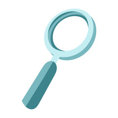 MAGNIFYING GLASS OR SEARCH ICON