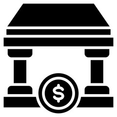 Bank Building Icon