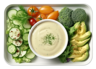 PNG Lunch plate food meal.