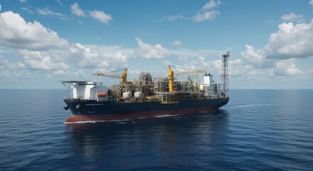 Offshore Energy: A Detailed View of a Floating Production Storage Offloading Unit
