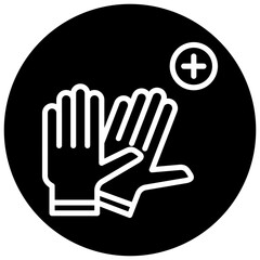 Protective Black Circle Icon