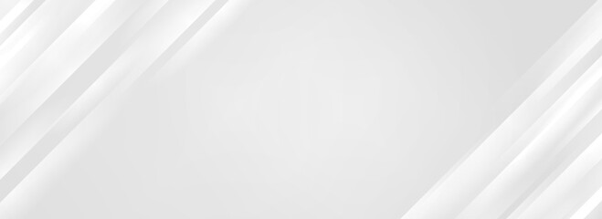 Diagonal grey gradient line background. Abstract silver stripes wallpaper. Abstract gray tech backdrop. Oblique gris texture for design template, poster, banner, flyer, brochure, presentation. Vector