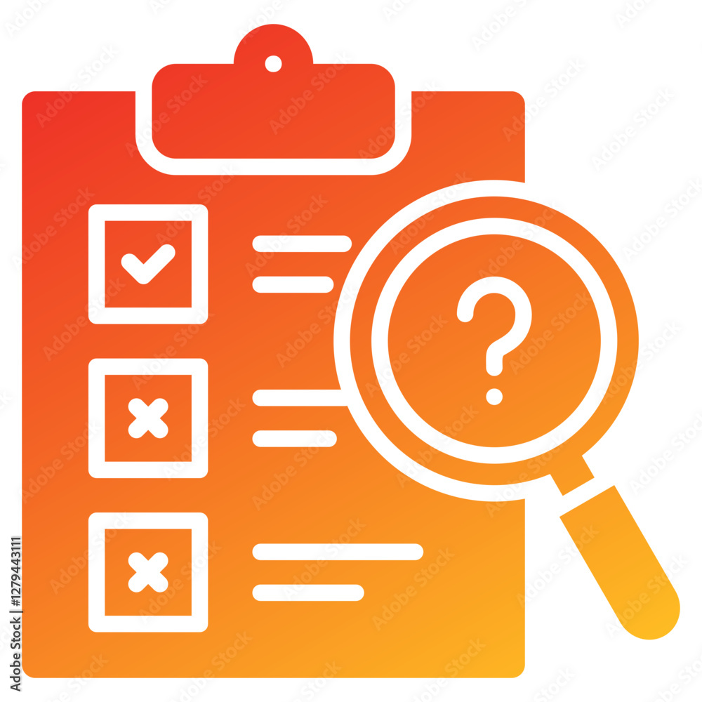 Poster testing icon