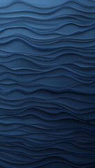 Obraz premium Layers of Blue Waves Abstractly Representing a Textured Surface