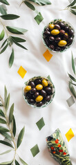 olives and olive oil