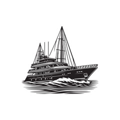 Yacht Vector (7).eps