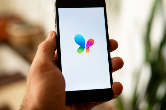 MSN app on phone screen